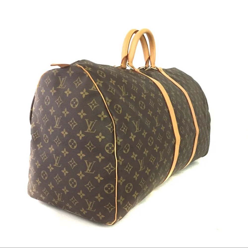 ⭐️SOLD on 9:18/23 Louis Vuitton Monogram Keepall 60 Travel Luggage Bag - Picture 6 of 17